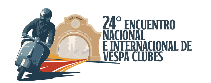 Logo Vespa Arrecifes 2026
